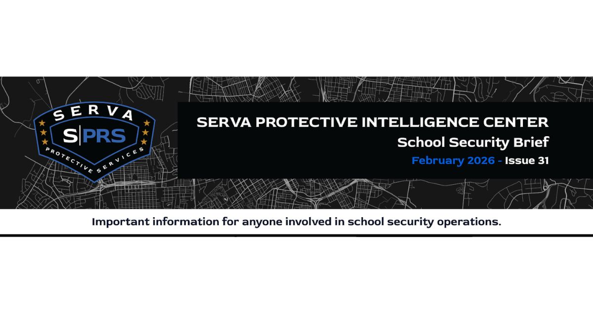 School Security Brief - Intel Report FEB 2026